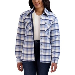 Sage Collective - Blue Plaid Shacket